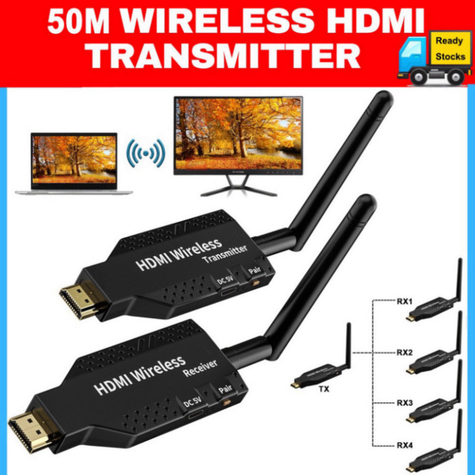 HDMI không dây HDMI HDMI không dây HDMI không dây 1TX to 4RX . .