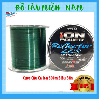 Cước câu cá cước câu ion power 300m dây dâu cá siêu bền dc4