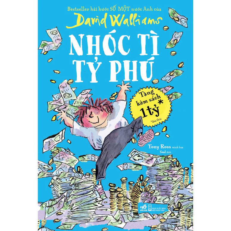 Sách - Nhóc tì tỷ phú (David Walliams) - NNB