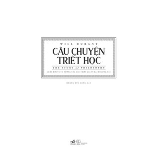 Sách - Câu chuyện triết học (The story of philosophy) (Bìa cứng) - NNB