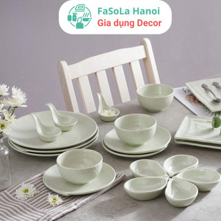 Âu Cơm có nắp đậy SUPERWARE Nhựa Phíp 100% Melamine Xanh Đá - Green Stone