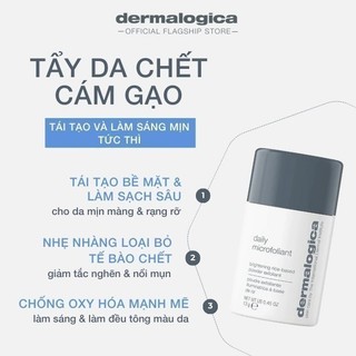 Hương Giang Idol x Dermalogica x Tẩy da chết bằng bột cám gạo Daily Microfoliant 13g