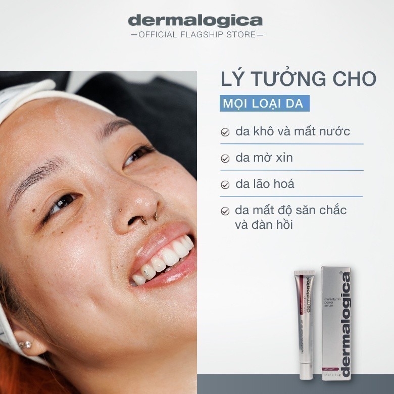 Tinh chất Dermalogica MultiVitamin Power Serum dưỡng da chống lão hóa 22ml