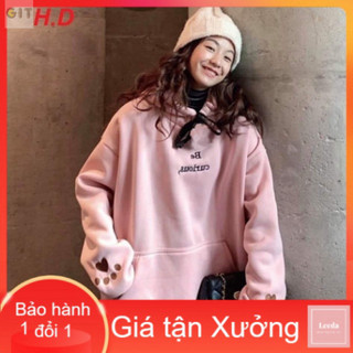 Áo hoodie be trái tim in tay HĐ11 , áo thun nam nữ, áo thun, sét bộ mặc ở nhà, áo nỉ ấm  -DVGIT