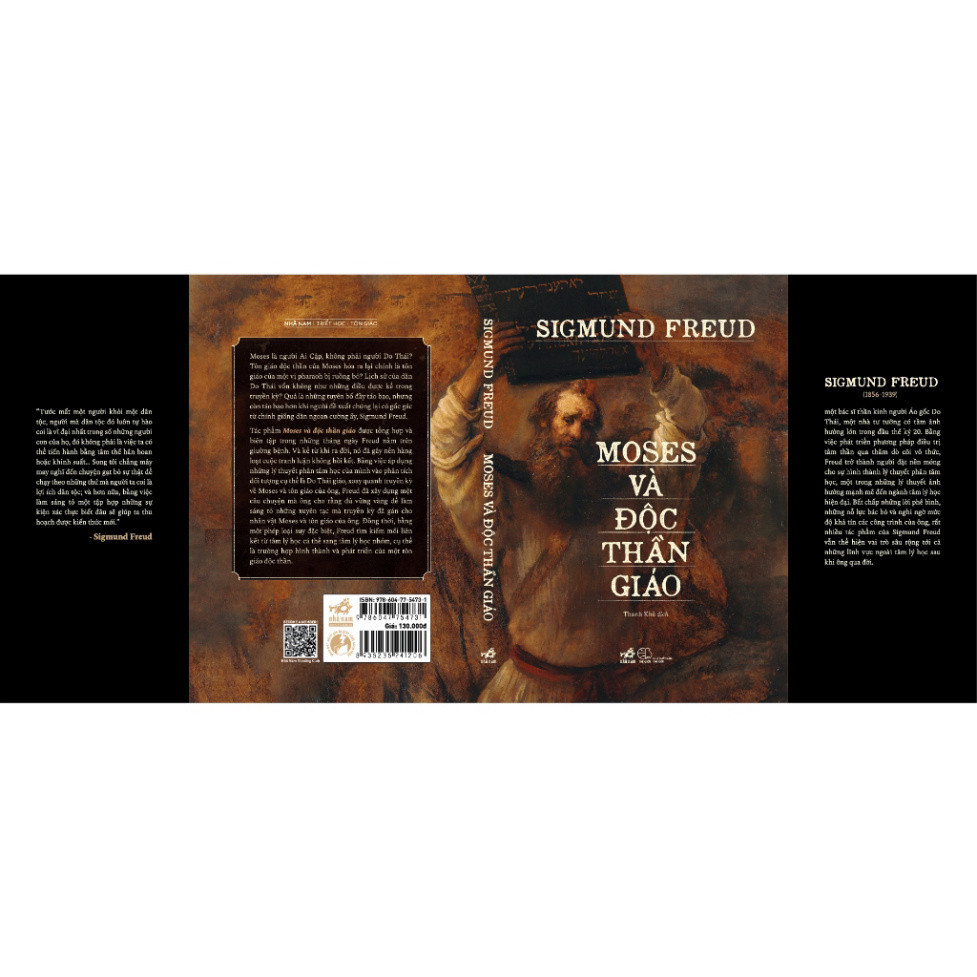 Sách - Moses và độc thần giáo (Sigmund Freud) (Nhã Nam) - NNB