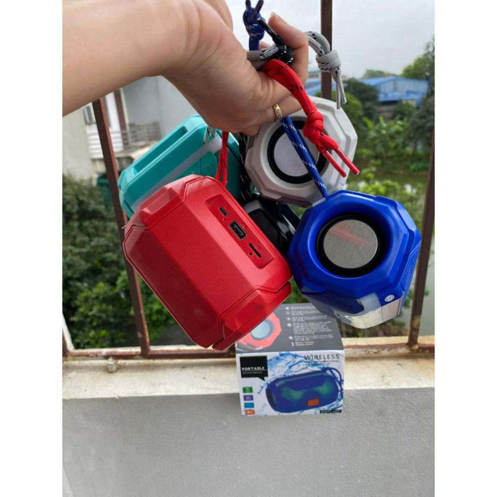 Loa Bluetooth mini A005 không dây đèn led theo nhạc âm bass chắc khỏe có khay lắp thẻ nhớ, USB hàng cao cấp bảo hành | BigBuy360 - bigbuy360.vn