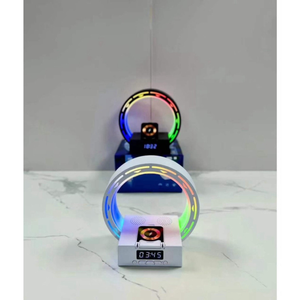 Loa Bluetooth L35, Loa Đế Sạc Không Dây, Đồng Hồ Điện Tử, Dải LED RGB, Gắn USB, Thẻ Nhớ HOT HOT | BigBuy360 - bigbuy360.vn