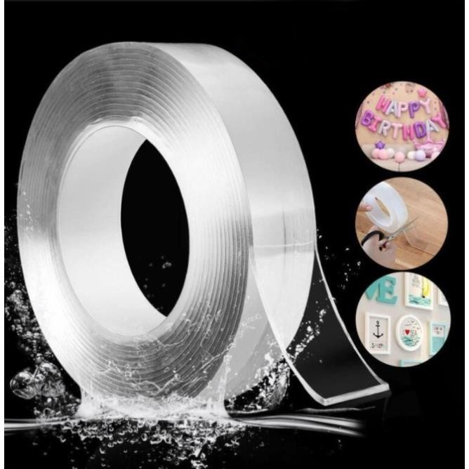 [GIÁ RẺ] 1-3M- Băng Keo 2 Mặt Trong Suốt Tiện Lợi 1-3M