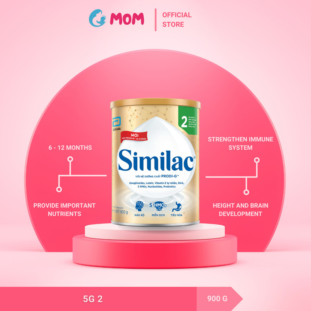 Sữa bột Similac 5G số 2 900g