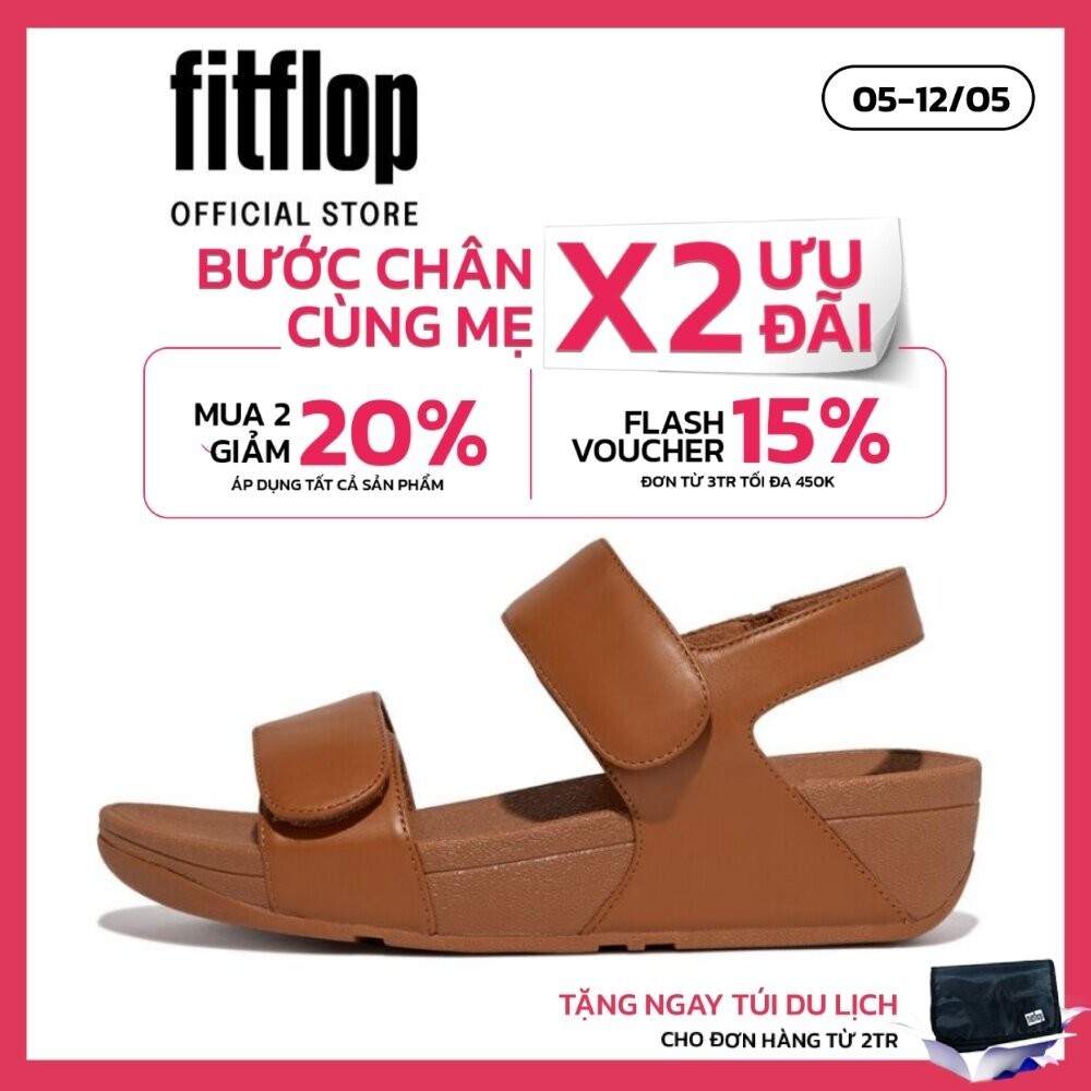 Xăng Đan Nữ FitFlop LULU - Light Tan - MD FV8-592