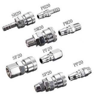 Đầu nối nhanh đầu bi dây hơi khí nén- Khớp nối nhanh máy nén khí