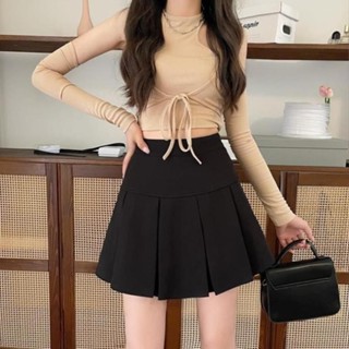 Chân Váy Xếp Ly Ngắn Nữ  AUTHENTIC TOTOSA SHOP 3 Màu Kiểu Váy Tennis Dáng Xòe Có Lót Trong M305