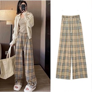 Quần kẻ xuông Nữ AUTHENTIC TOTOSA SHOP ống rộng unisex hot trend TT23