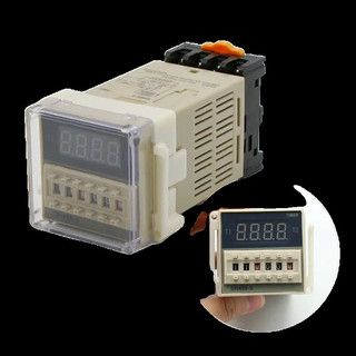 Rơ le lập trình thời gian dh48s có cả đế dòng 220v, 24v