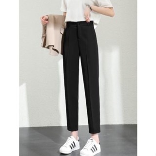 Quần tây ống đứng, quần baggy nữ AUTHENTIC TOTOSA SHOP 2 màu chất vải cao cấp phong cách thời trang hàn quốc TT8