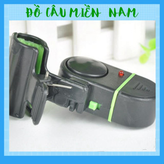 Chuông Báo Cá Điện Tử Gắn Đèn LED Báo Động Cá Cắn Câu PK15 chuông báo cá điẹn tử có còi