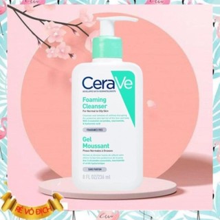Sữa rửa mặt cerave .foaming facial .cleanser. cho da thường, da dầu 236ml . . !