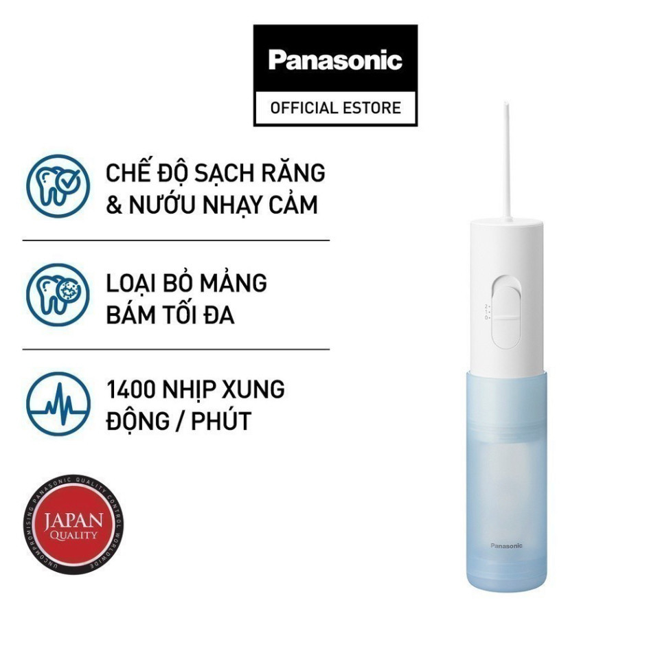 CH Máy tăm nước cầm tay Panasonic dùng pin EW-DJ11 - Hàng chính hãng - Bảo hành 12 tháng