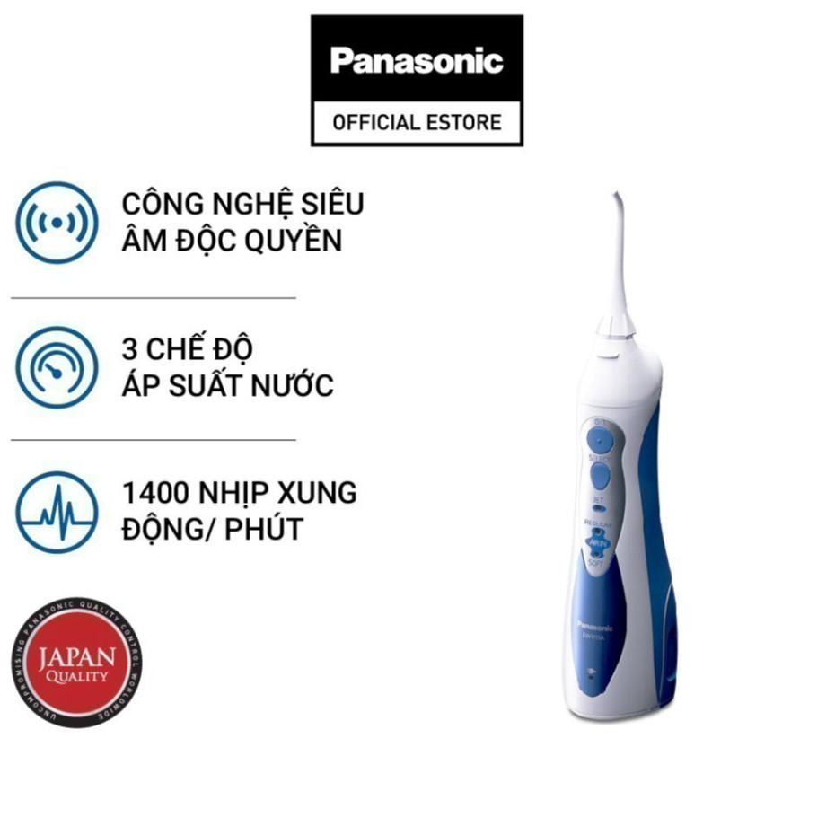 Stoer Máy Tăm Nước Panasonic Cầm Tay Dùng Pin Sạc EW1211A425