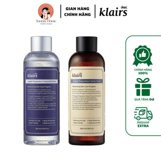  Toner Dear, Klairs Supple Preparation Toner Nước hoa hồng cân bằng da klairs
