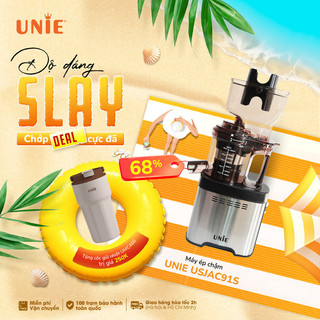 Máy ép chậm thông minh UNIE USJAC91S- Bảo hành chính hãng 2 năm