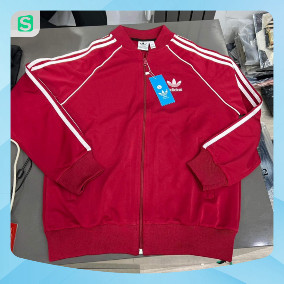 Xả Áo khoác Adidas nam nữ viền tay logo thêu giá siêu rẻ 1285, áo khoác 3 sọc tay chống nắng - Neu Shop