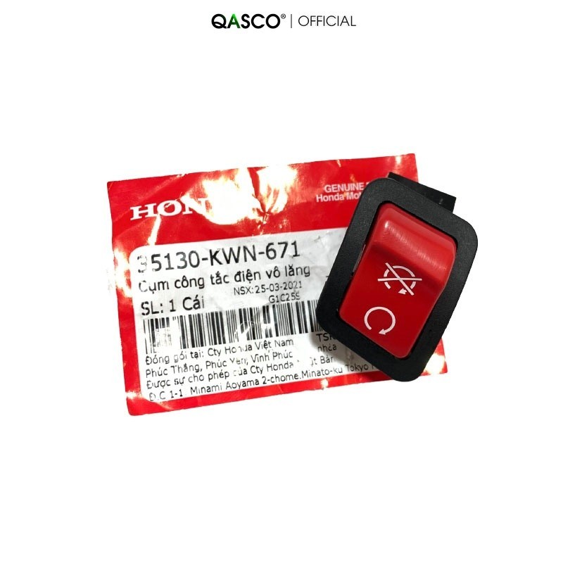 Công tắc tắt máy nút đỏ HONDA SH 300i  350i  _(35130-KWN-671)_8B 4C
