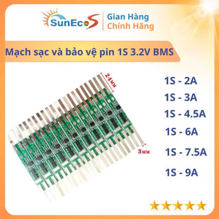 Mạch sạc và bảo vệ pin 32650 suneco lithium 1s/3,2v/1pin-1s/3,2v/2pin-1s/3,2 v/3pin-1s/3,2 v/4pin-1s/3,2v/5pin