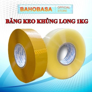 Băng Keo Trong Đục 1kg/cuộn 500yard Đóng Hàng Cực Chắc Băng Dính Cao Cấp