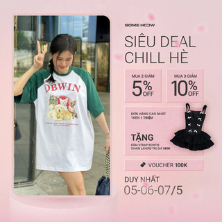 Áo Thun Nữ Freesize Enough Drama, Chất Vải Thun Cotton 4 Chiều Thoải Mái, WAT010, SOMEHOW