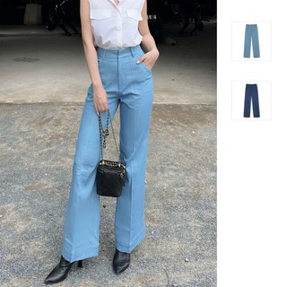 Quần Nữ Dài Straight Denimstyle, Chất Vải Denim Thoải Mái, WQD003, SOMEHOW