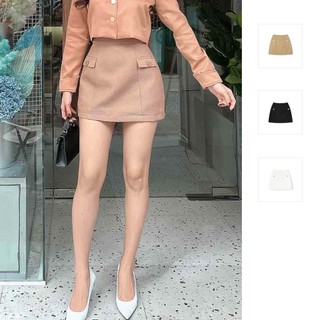 Chân Váy Mini Pencil Pique Skirt ,Chất Vải  Xốp Mỏng Puply Thoải Mái, WCV006, SOMEHOW