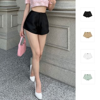 Quần Short Nữ Mini Boxer, Chất Vải Phi lụa Thoải Mái, WQS000059, SOMEHOW