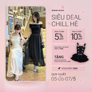 Set Nữ Crop Ruffle Top Long Skirt, Chất Áo Vải Thun Ren Tầng, Váy Vải Tơ Xước Thoải Mái, WSB081, SOMEHOW