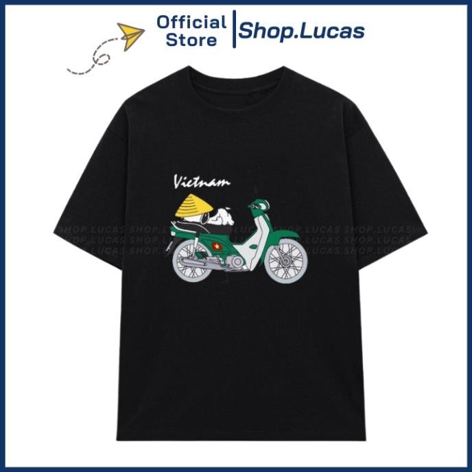 Áo Thun In Hình Xe Việt Nam Cổ Xưa Unisex Nam Nữ Cotton Mát UT