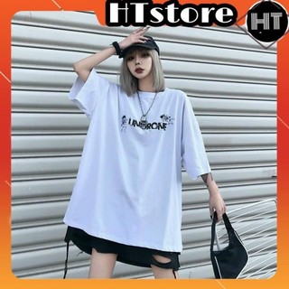 Áo phông nữ HTSTORE  ÁO THUN TAY LỠ OVERSIZE NAM NỮ ĐỀU MẶC ĐƯỢC  nhiều màu