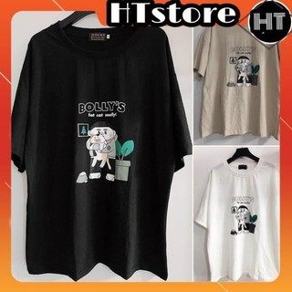 Áo phông nữ HTSTORE  Áo Thun Tay Lỡ Nam Nữ Unisex (40 đến 70kg)  nhiều màu