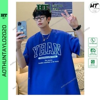 Áo Phông Nữ HTSTORE  Áo thun tay lỡ unisex YHAN