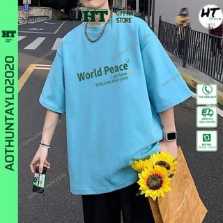 Áo thun phông nam nữ unisex tay lỡ form rộng chất mềm mịn ATL 238