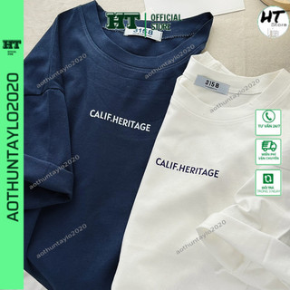 Áo Thun 3158 Chất Cotton Khô Mát Form Basic Phông Tay Lỡ CA.HERITAGE Freesize
