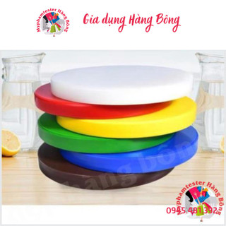 Thớt nhựa tròn dầy 2 phân 3 cỡ cao cấp
