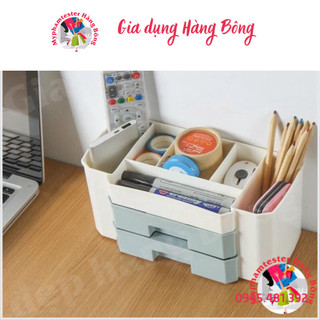 Kệ đựng mỹ phẩm 2 ngăn kéo