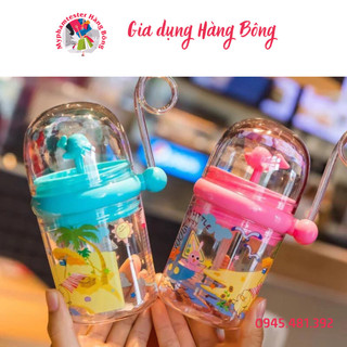 Bình đựng nước uống cá heo 250ml cho bé
