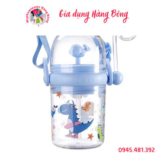 Bình đựng nước uống cá heo 250ml cho bé