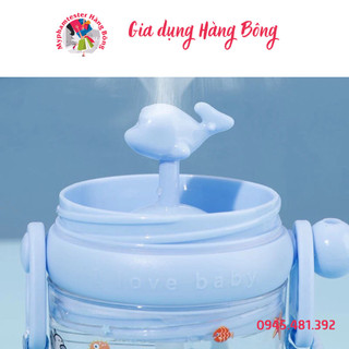 Bình đựng nước uống cá heo 250ml cho bé