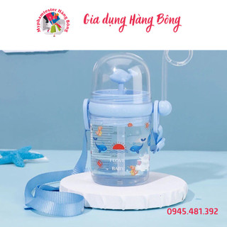 Bình đựng nước uống cá heo 250ml cho bé