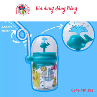 Bình đựng nước uống cá heo 250ml cho bé