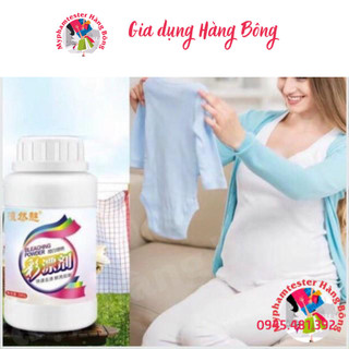 Bột tẩy trắng quần áo thần thánh, làm sáng quần áo bị ố vàng, vết bẩn khó giặt