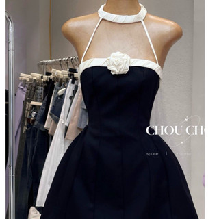 Đầm Quây Cup Hoa Chất Liệu Tafta Hai Màu- HUYỀN MY STORE