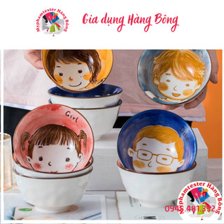Bộ bát gia đình 4 món xinh xắn